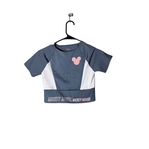 Zara Girls Mickey Mouse Crop Top Size 13-14 - Picture 1 of 6